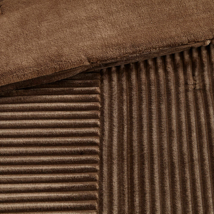 Parker - King Comforter Mini Set - Brown - Simple Home Plus