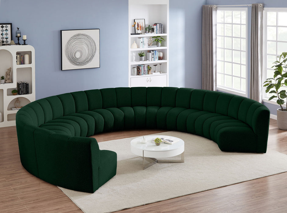 Infinity - 9 Piece Boucle Modular Sectional - Simple Home Plus