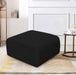 Arc - Boucle Fabric Ottoman - Simple Home Plus