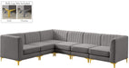 Alina - 6 Piece Sectional - Simple Home Plus