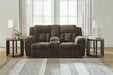 Frohn - Dbl Reclining Loveseat With Console - Simple Home Plus