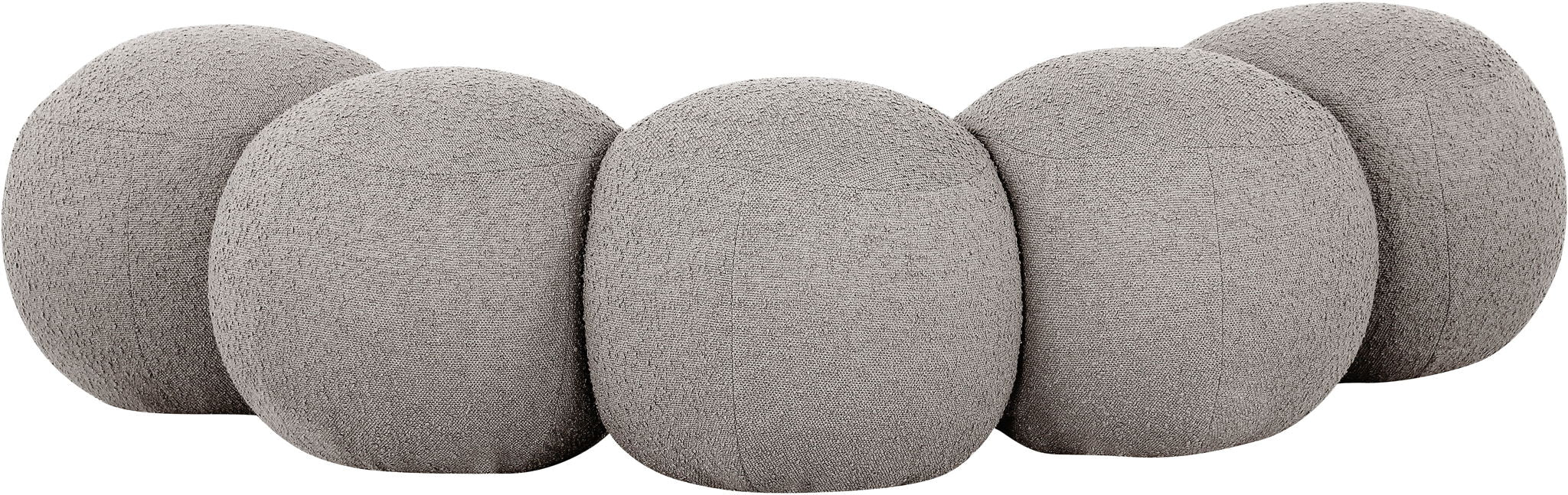 Apollo - Boucle Fabric Bench - Simple Home Plus