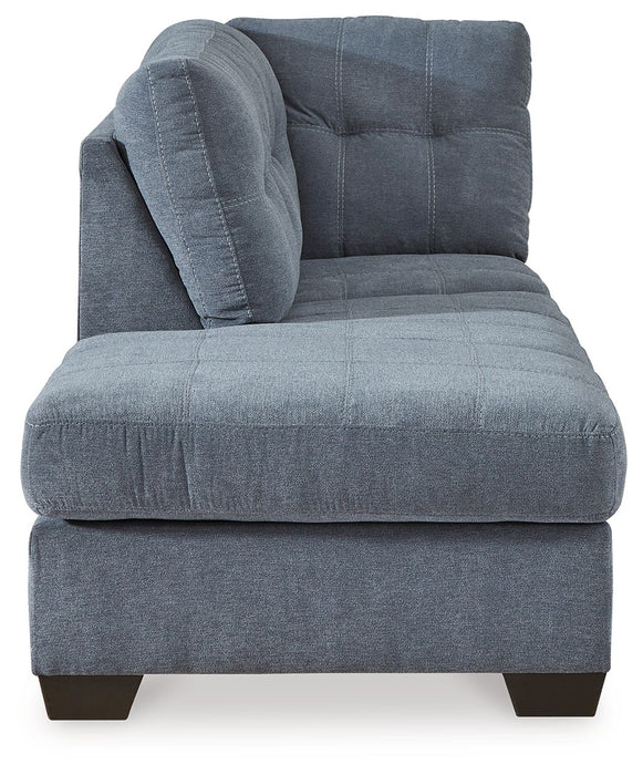 Marleton - Laf Corner Chaise - Denim - Simple Home Plus
