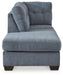 Marleton - Laf Corner Chaise - Denim - Simple Home Plus
