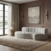 Arc - Boucle Fabric 4 Piece L-Shaped Modular Sofa - Simple Home Plus