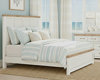 Savonport - Queen/King Platform Rails - White - Simple Home Plus