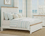Savonport - Queen/King Platform Rails - White - Simple Home Plus