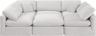 Indulge - Velvet 6 Piece Modular Sectional - Simple Home Plus