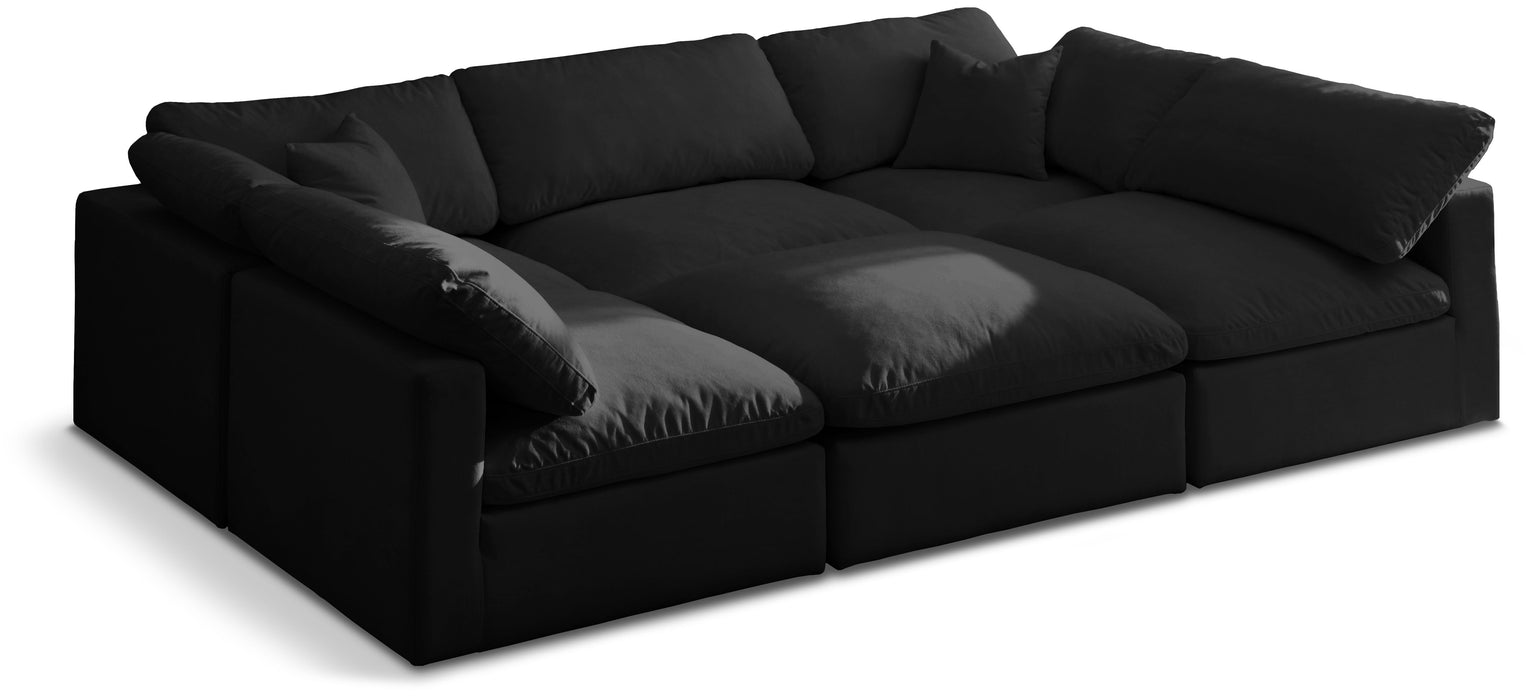 Plush - 6 Piece Modular Sectional - Simple Home Plus