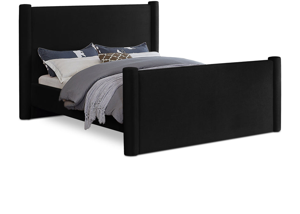 Elias - Velvet Bed - Simple Home Plus