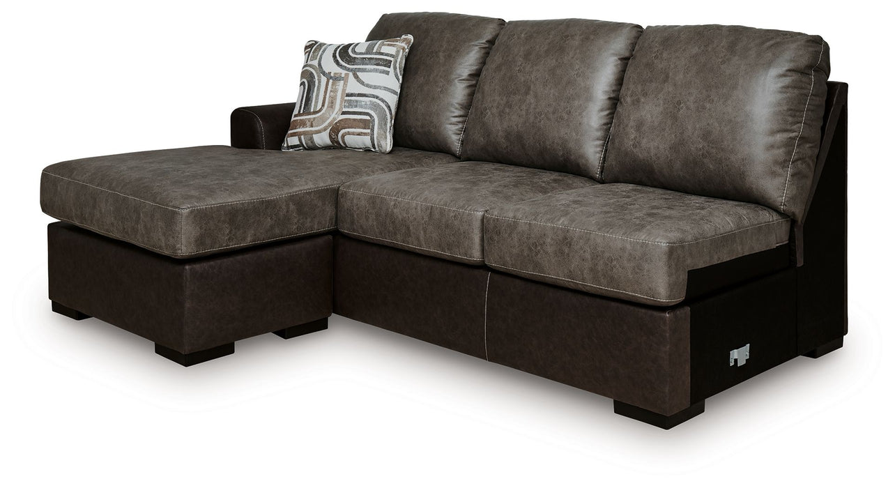 Castille Way - LAF Sofa Chaise - Fossil - Simple Home Plus