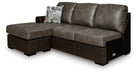 Castille Way - LAF Sofa Chaise - Fossil - Simple Home Plus