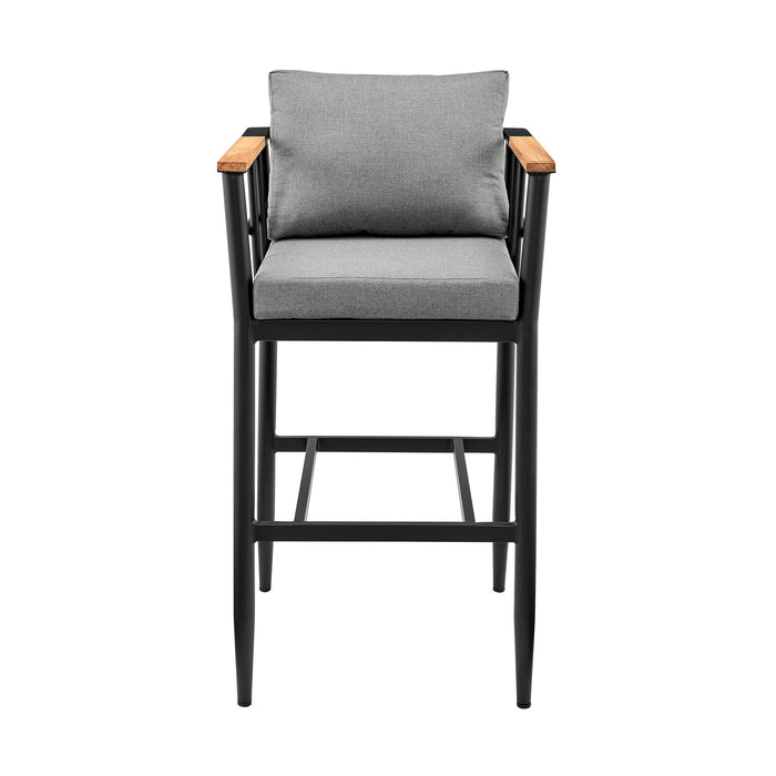 Orlando - Outdoor Patio Bar Stool With Cushions - Simple Home Plus