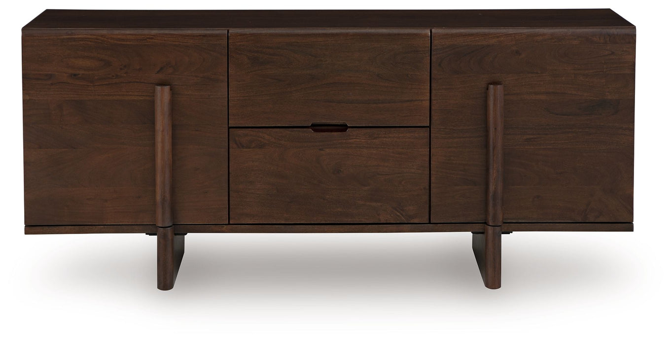Kydler - Medium Brown - Accent Cabinet - Simple Home Plus