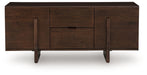 Kydler - Medium Brown - Accent Cabinet - Simple Home Plus