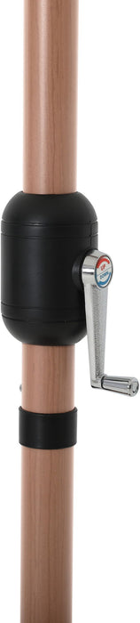 Amalfi - Patio Umbrella - Light Brown Pole - Simple Home Plus