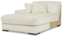 Lindyn - LAF Corner Chaise - Ivory - Simple Home Plus