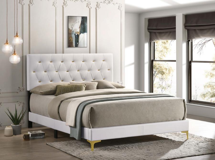 Kendall - Panel Upholstered Bed - Simple Home Plus