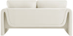 Sloan - Velvet Loveseat - Simple Home Plus