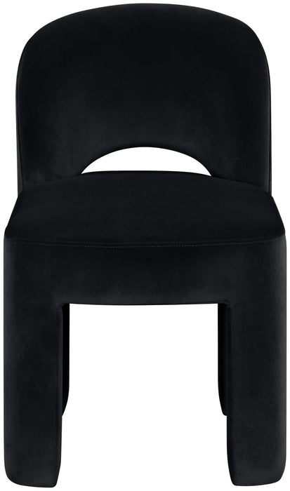 Celine - Velvet Performance Fabric Upholstered Dining Chair (Set of 2) - Simple Home Plus