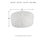 Galice - Oversized Ottoman - Simple Home Plus
