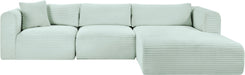 Shaggy - 3 Piece Modular Sectional - Simple Home Plus