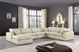 Comfy - 7 Piece Faux Leather Modular Sectional With Chaise - Simple Home Plus