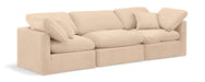Indulge - Velvet 3 Seat Modular Sofa - Simple Home Plus