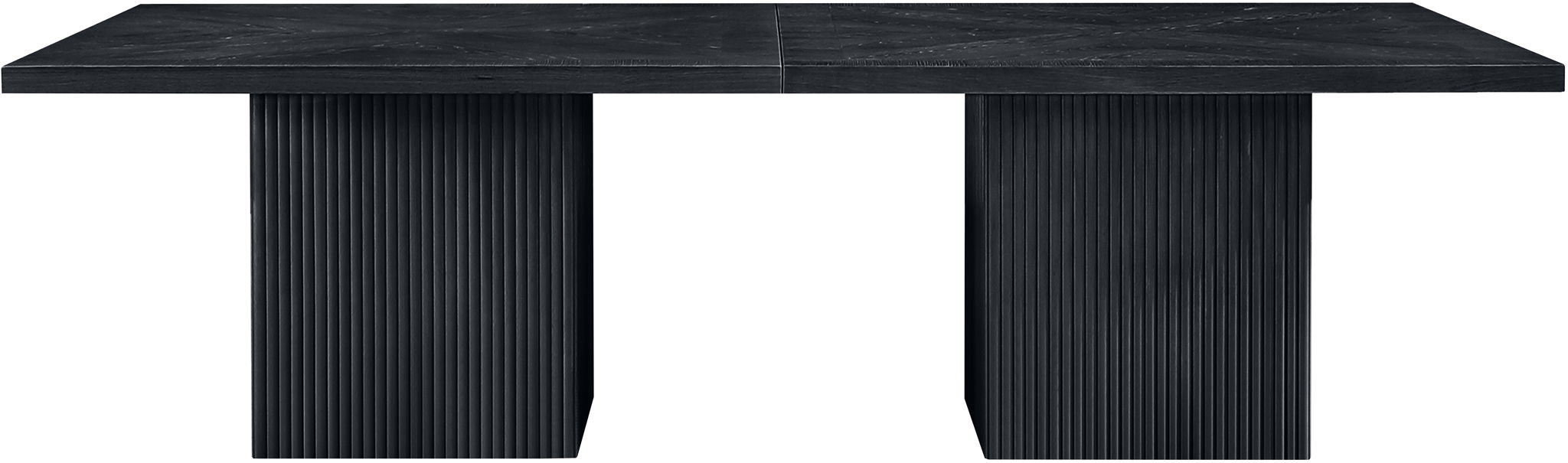 Belinda - Wood Modular Dining Table - Black - Simple Home Plus