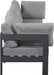 Nizuc - Outdoor Patio 4 Seat Modular Sofa With Gray Frame - Simple Home Plus
