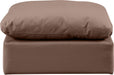 Indulge - Faux Leather Ottoman - Simple Home Plus
