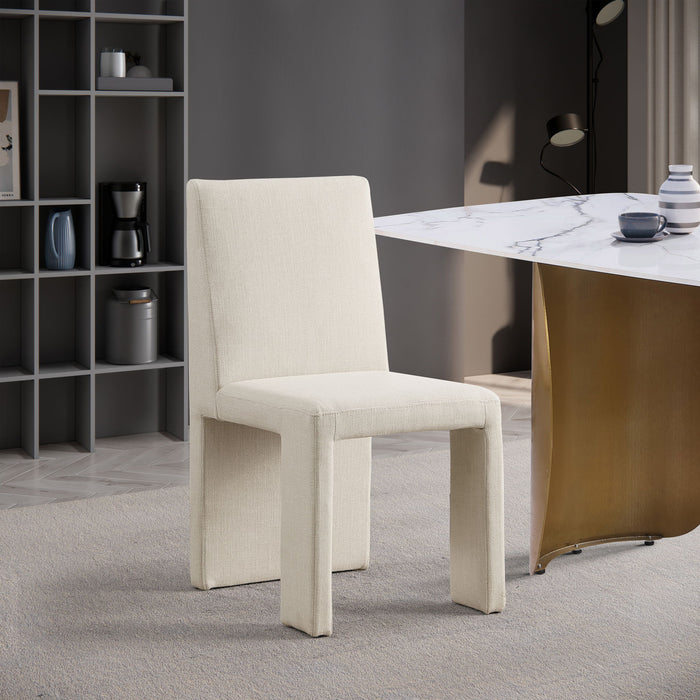 Benson - linen Dining Chair (Set of 2) - Simple Home Plus