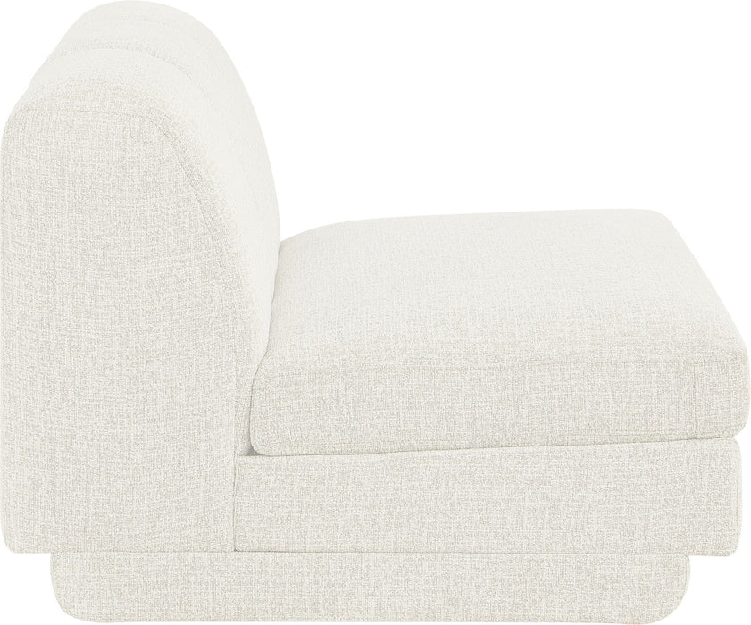 Modari - Fabric Upholstered Armless Chair - Simple Home Plus
