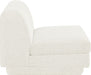 Modari - Fabric Upholstered Armless Chair - Simple Home Plus