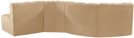 Arc - Velvet 5 Piece Modular Sofa - Simple Home Plus