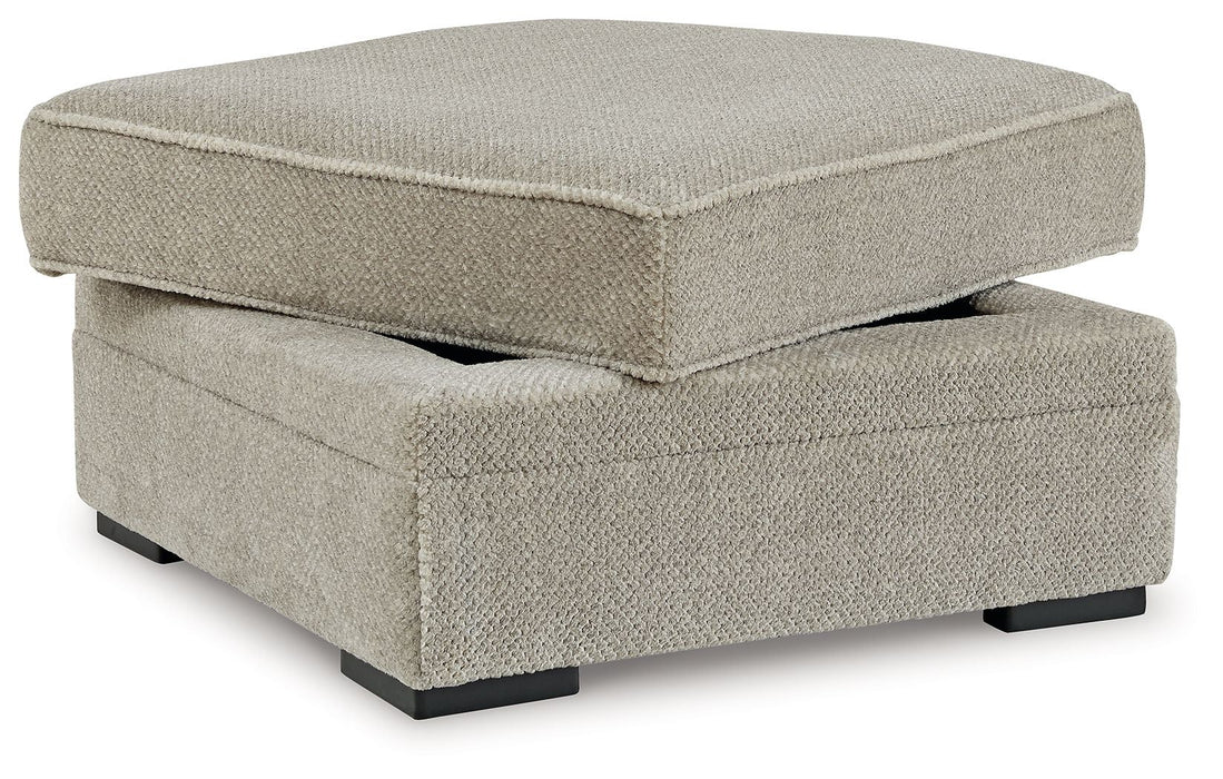 Calnita - Sisal - Ottoman With Storage - Simple Home Plus