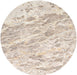 Varenna - Marble Top And Acacia Wood Base Coffee Table - Beige - Simple Home Plus