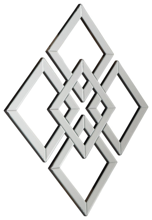 Quinnley - Metallic - Accent Mirror - Simple Home Plus