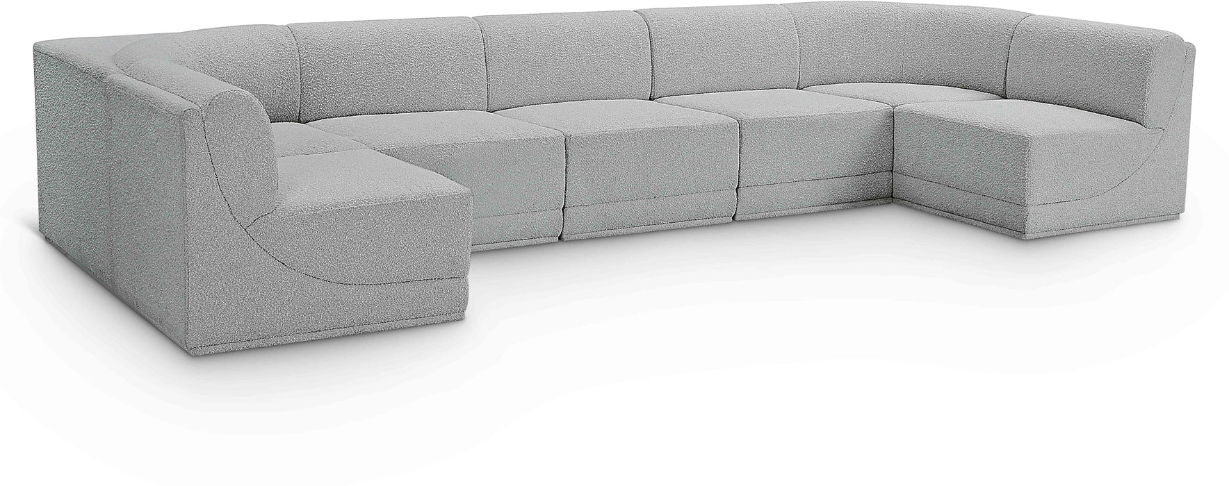 Ollie - 7 Piece Modular Sectional - Simple Home Plus