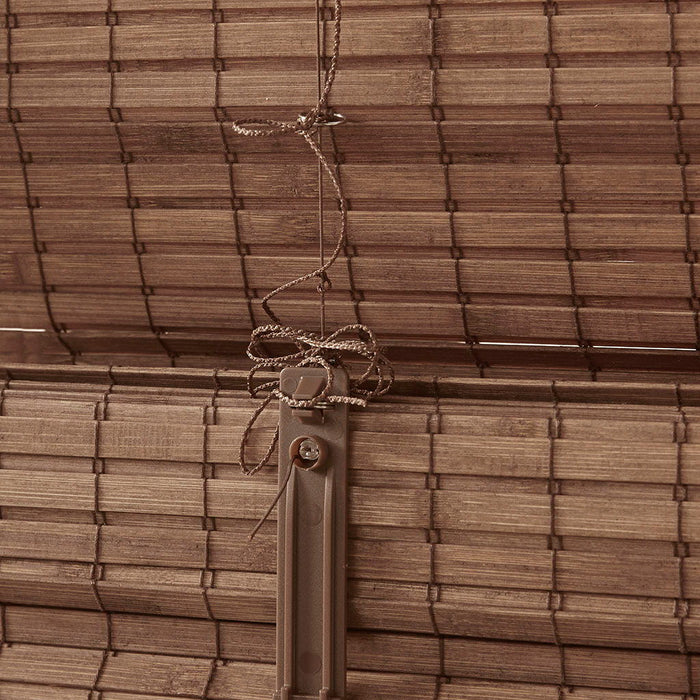 Eastfield - 35" Light Filtering Roman Shade - Teak - Simple Home Plus