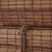 Eastfield - 35" Light Filtering Roman Shade - Teak - Simple Home Plus