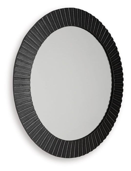 Ozias - Black - Accent Mirror - Simple Home Plus