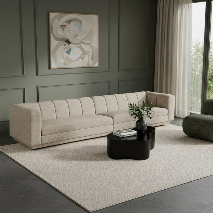 Modari - Sectional - Beige - Simple Home Plus