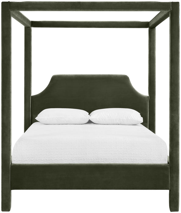 Dawson - Velvet Upholstered Bed - Simple Home Plus