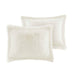 Malea - Twin Shaggy Duvet Cover Set - Ivory - Simple Home Plus