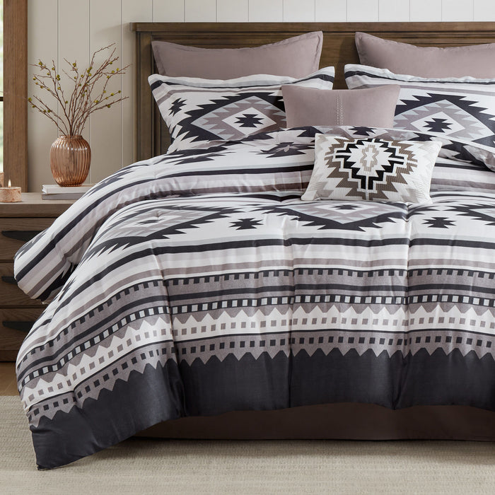 Timberline - Queen Bedding Collection - Taupe