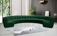 Infinity - 9 Piece Velvet Modular Sectional - Simple Home Plus