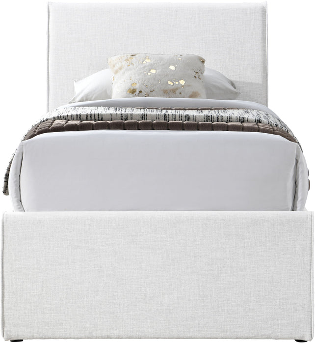 Myles - Linen Twin Trundle Bed - Simple Home Plus