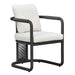 Dorado - Outdoor Dining Chair (Set of 2) - Off-White / Gray - Simple Home Plus