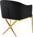 Xavier - Dining Chair with Gold Legs - Simple Home Plus